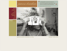 Tablet Screenshot of jeannechevalier.com
